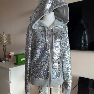 Victorias Secret Pink sequins hoodie